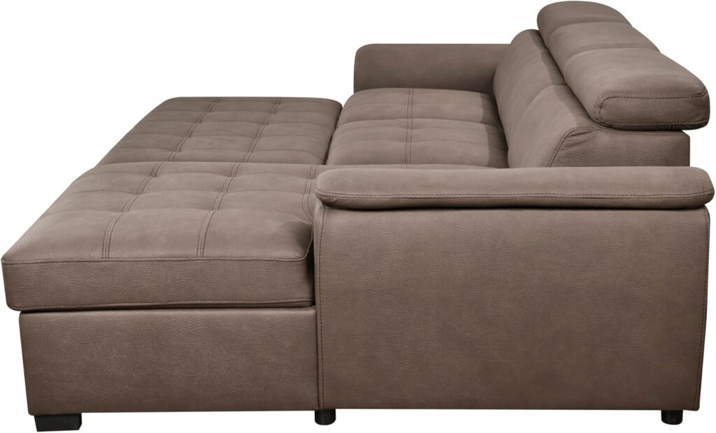 Sectional with Recliner and Sofa Bed