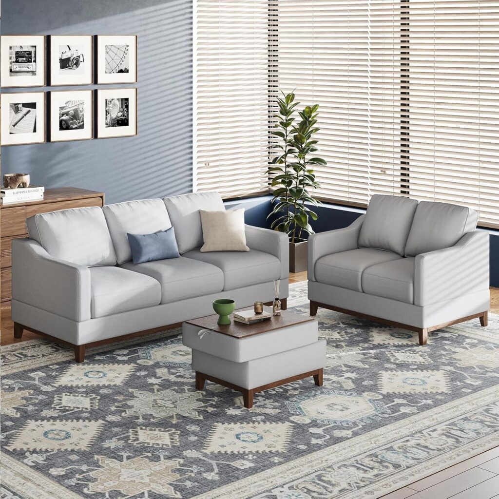 Sectional Sofa With Table